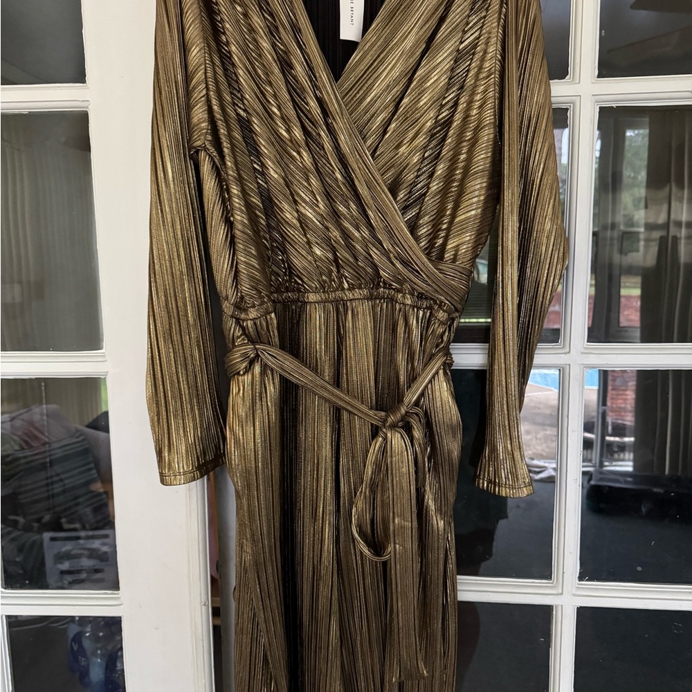 Elegant Gold Romper
